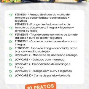 Kit Detox - 10 Pratos