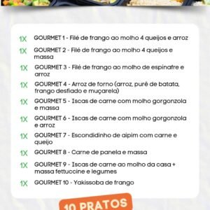Kit Gourmet - 10 Pratos